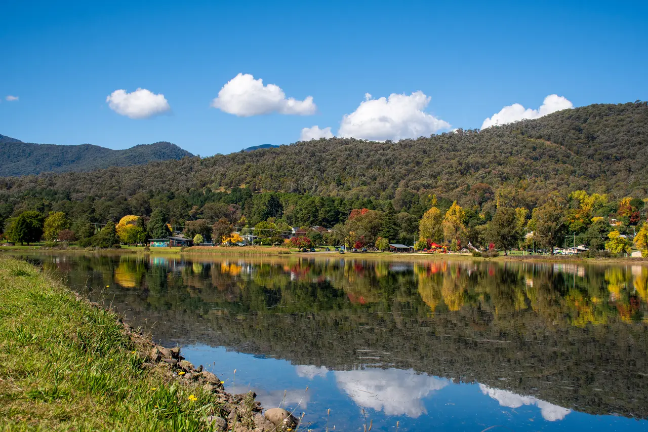 Lake Daylesford in the Victorian goldfields