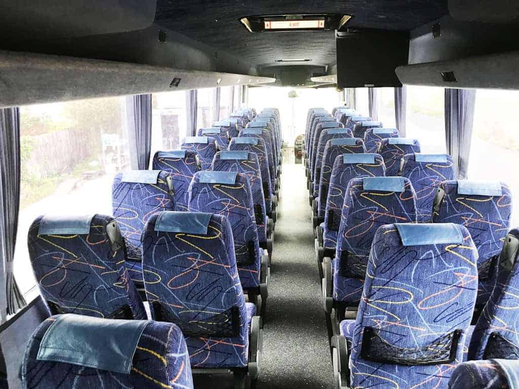 New 54 seater luxury coach seat